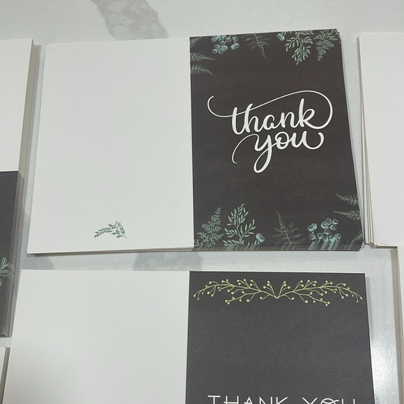 Thank you cards with envelope and seal stickers - Picture 7 of 7